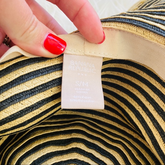 Banana Republic | Striped Floppy Sun Hat - Picture 4 of 4